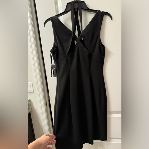 Guess criss cross dress size 6 new with tag NWT Black - Picture 2 of 3